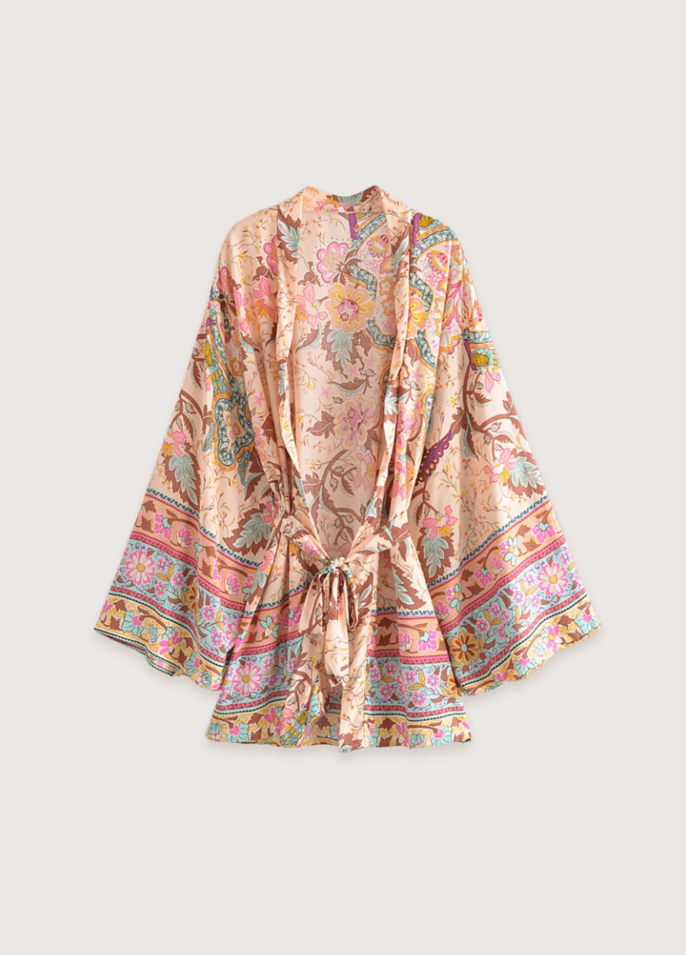 Kimono Court | Beige-Rose