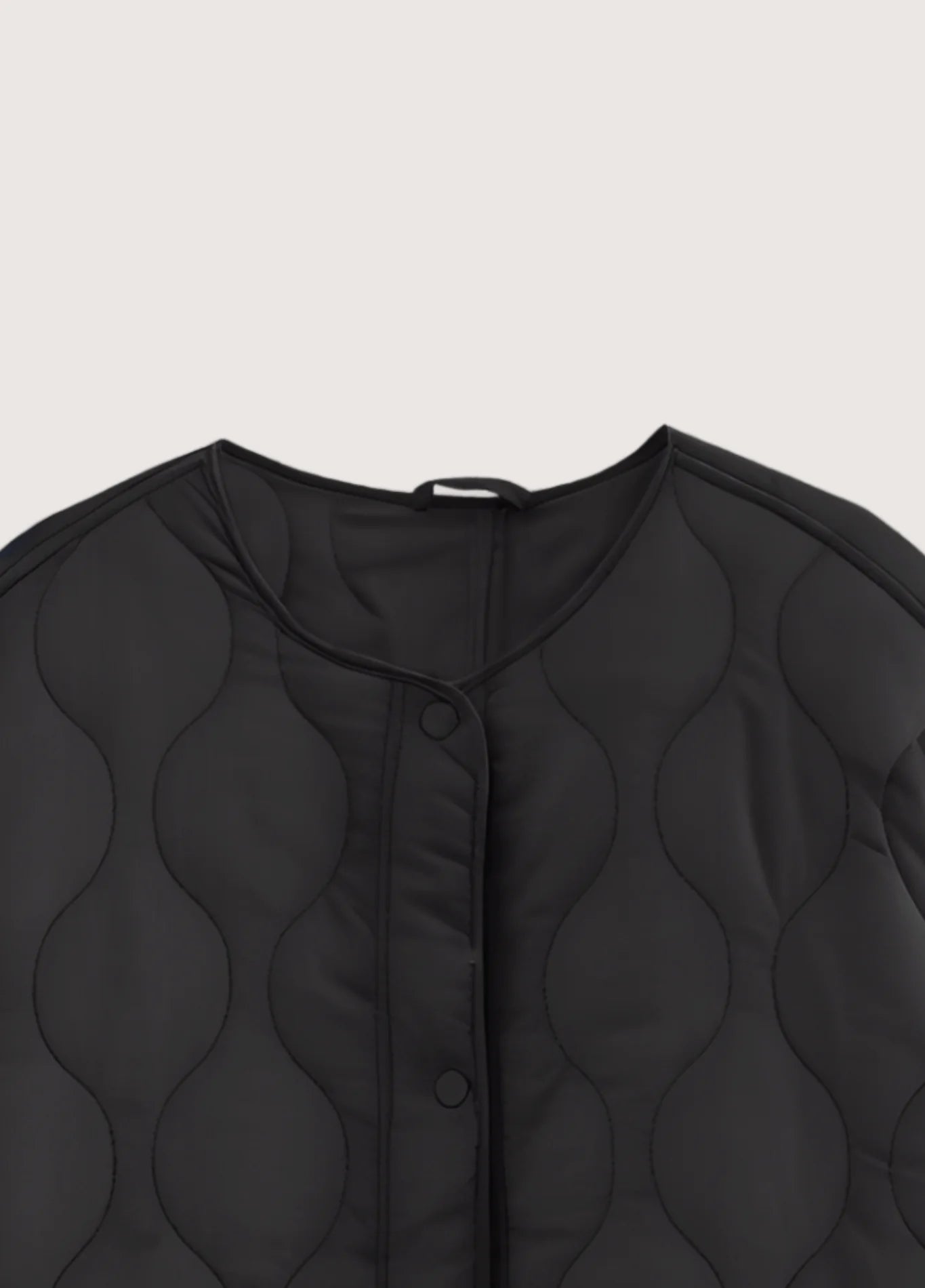 Veste Matelassée | Noir