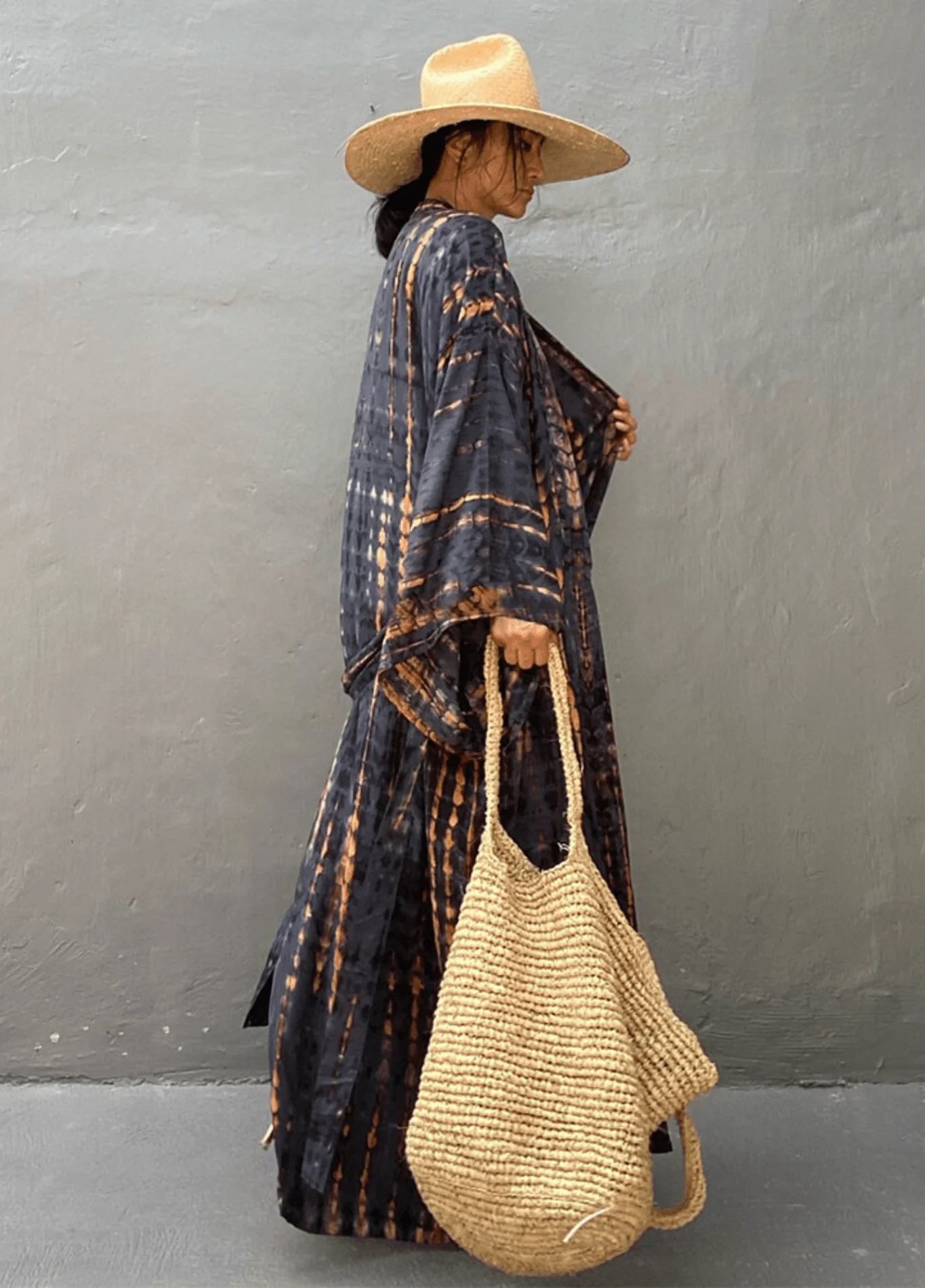 Kimono Long | Bleu Chic