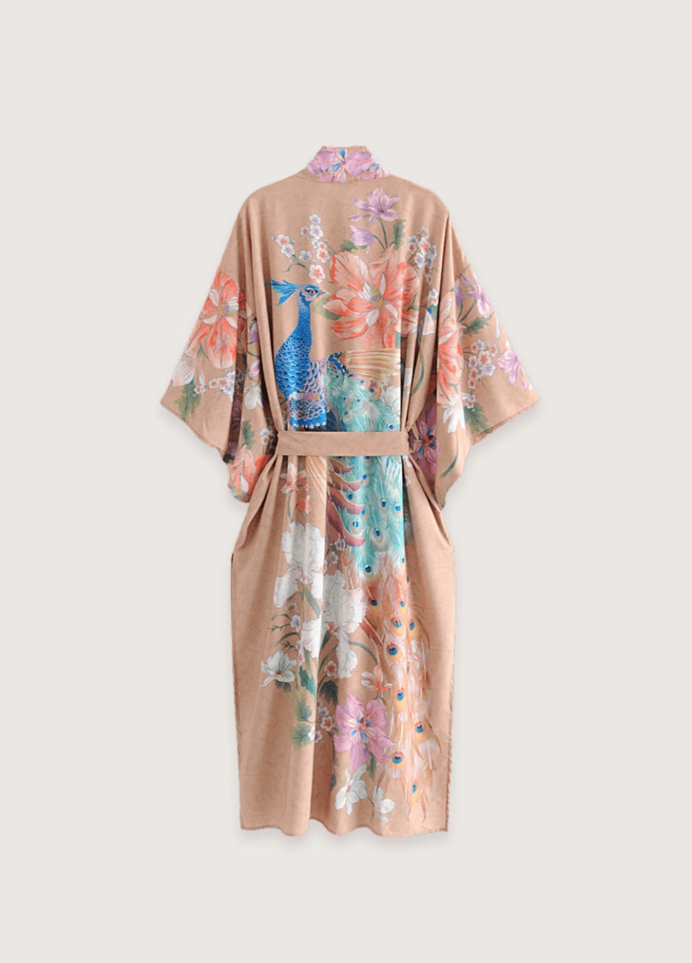 Kimono Long | Beige-Rose
