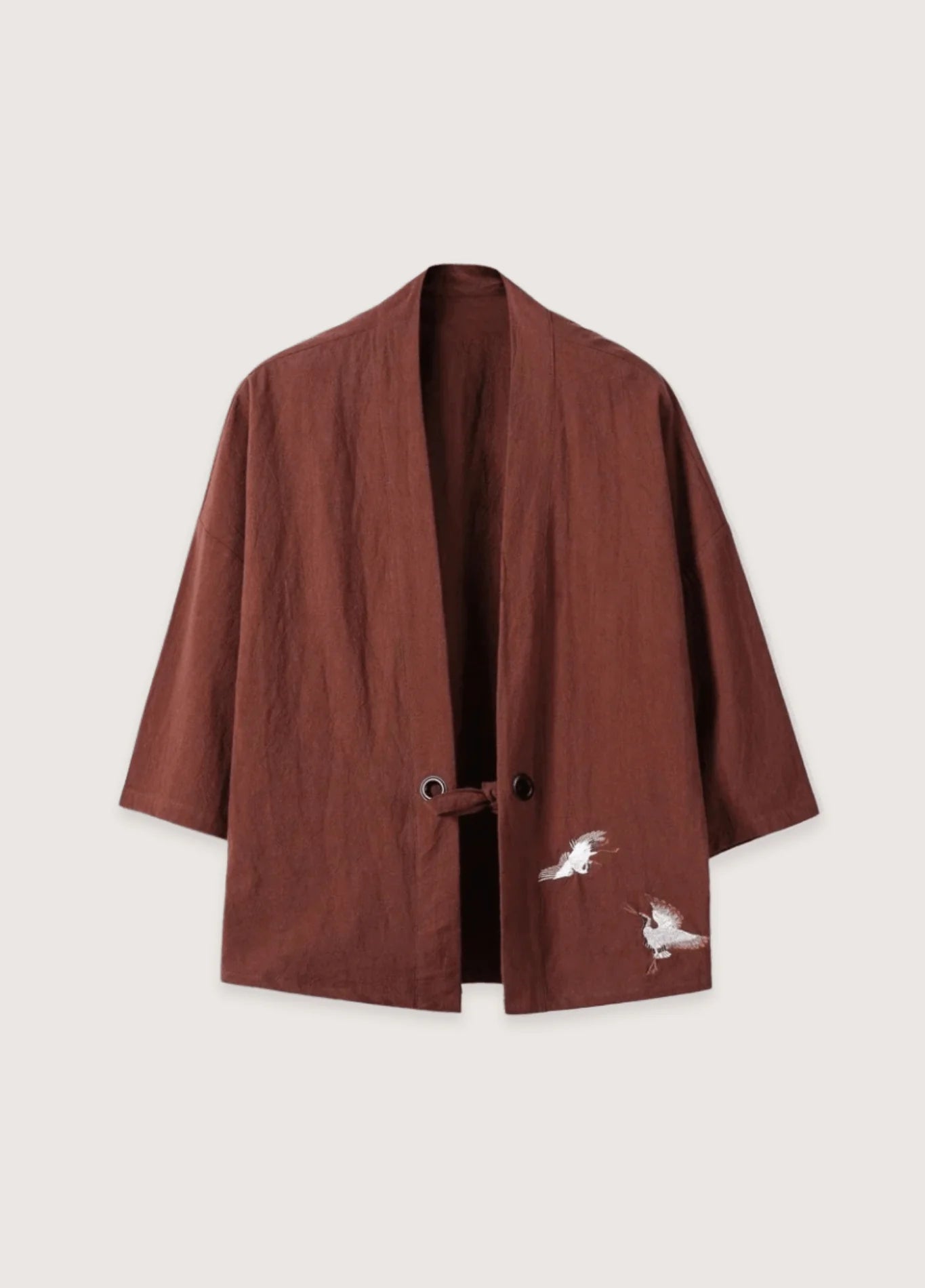 Chemise Kimono | Marron