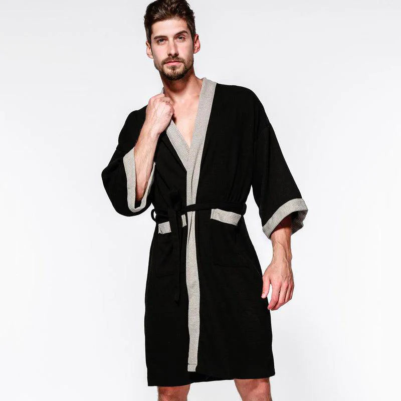 Peignoir Kimono Homme | Noir