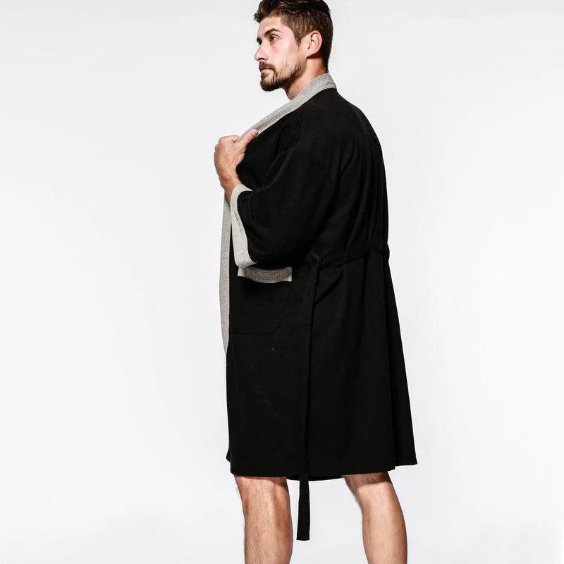 Peignoir Homme Noir