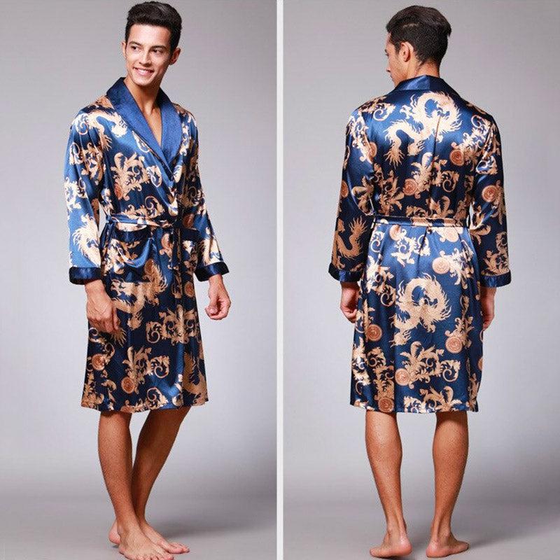 Pyjama Kimono Homme | Bleu