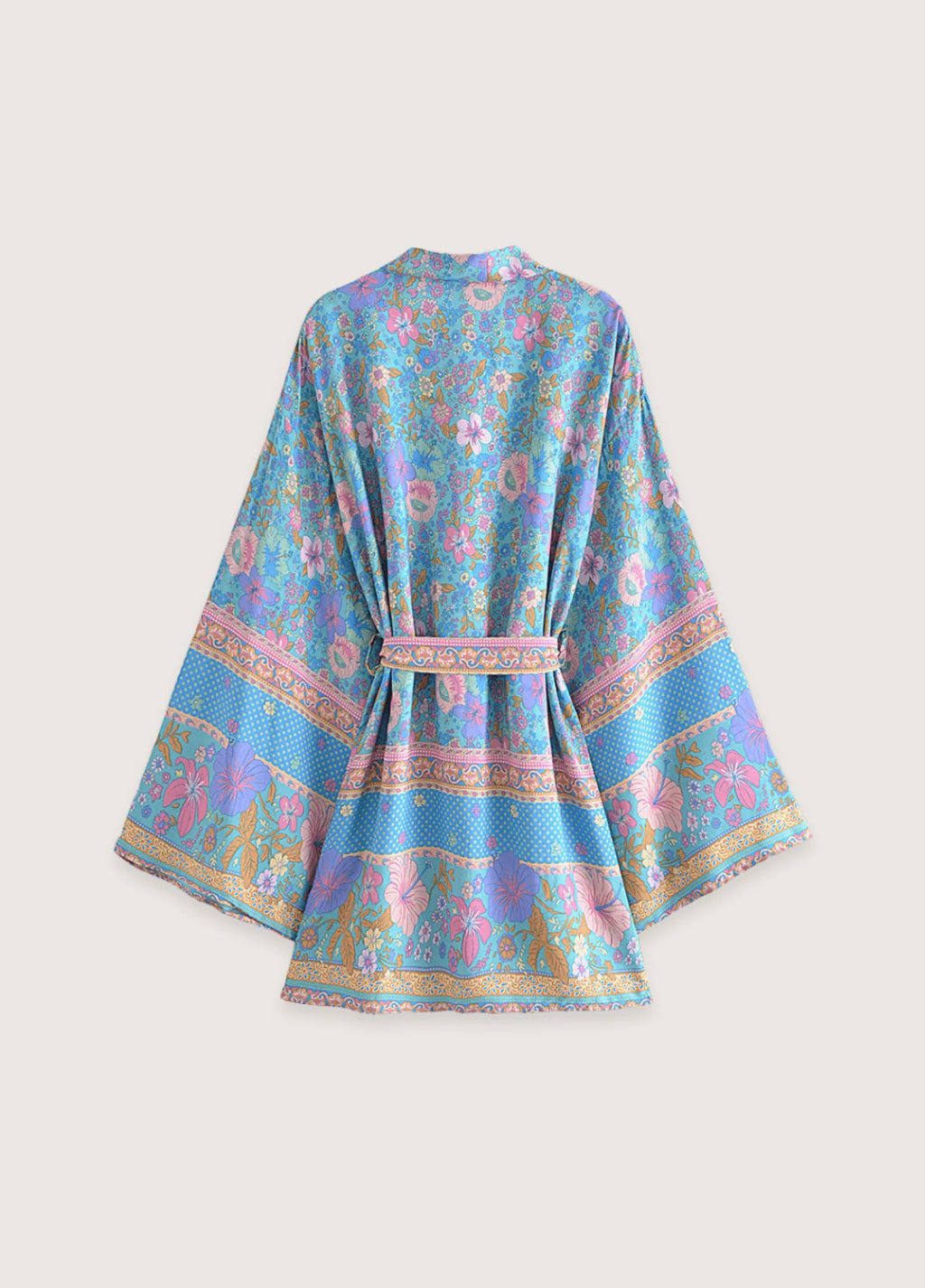 Kimono Court | Bleu Fleuri