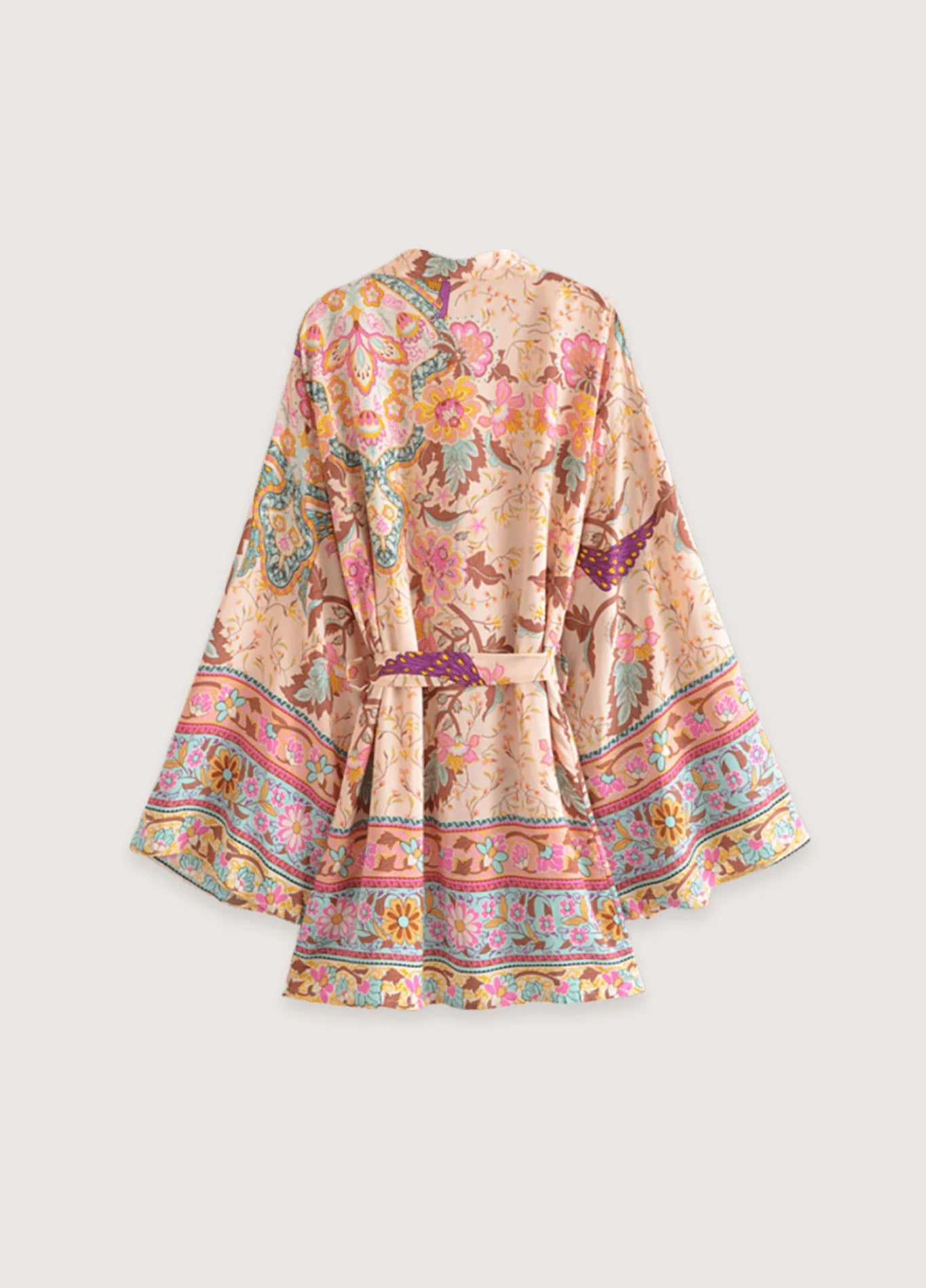 Kimono Court | Beige-Rose