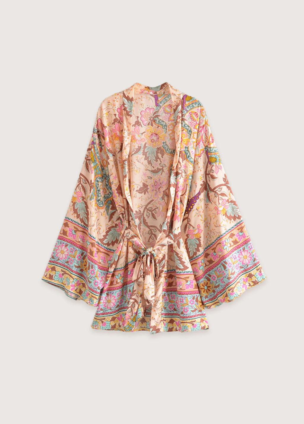 Kimono Court | Beige-Rose