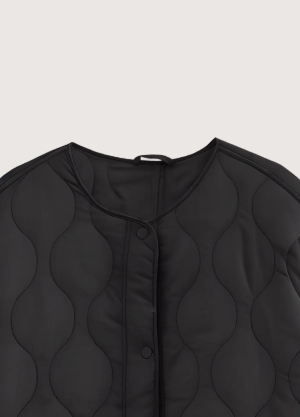 Veste Matelassée | Noir