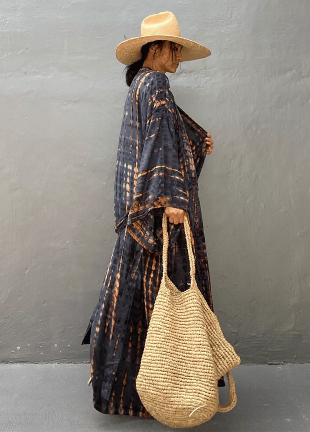 Kimono Long | Bleu Chic