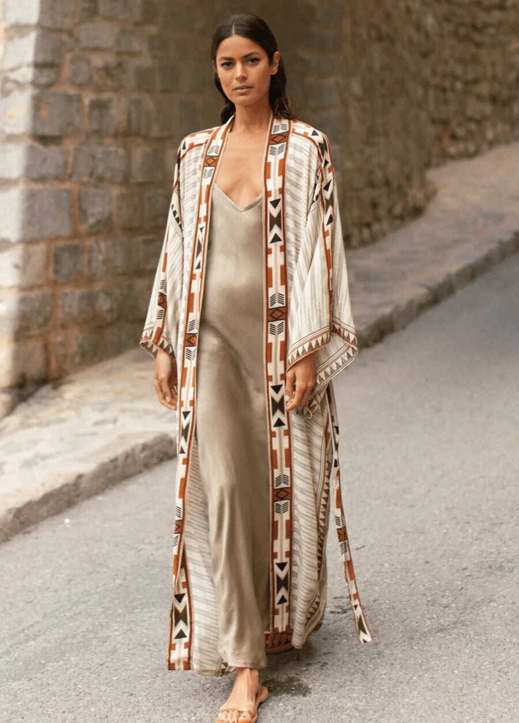 Kimono Long | Beige