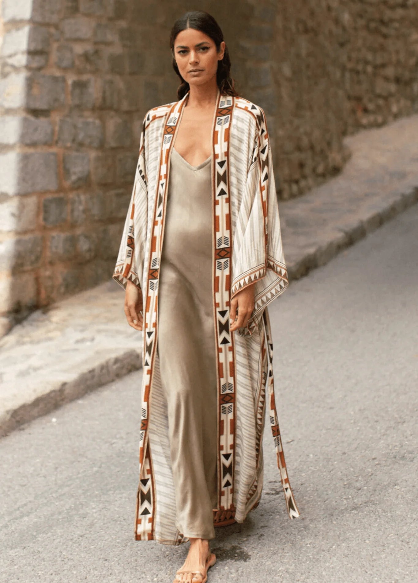 Kimono Long | Beige