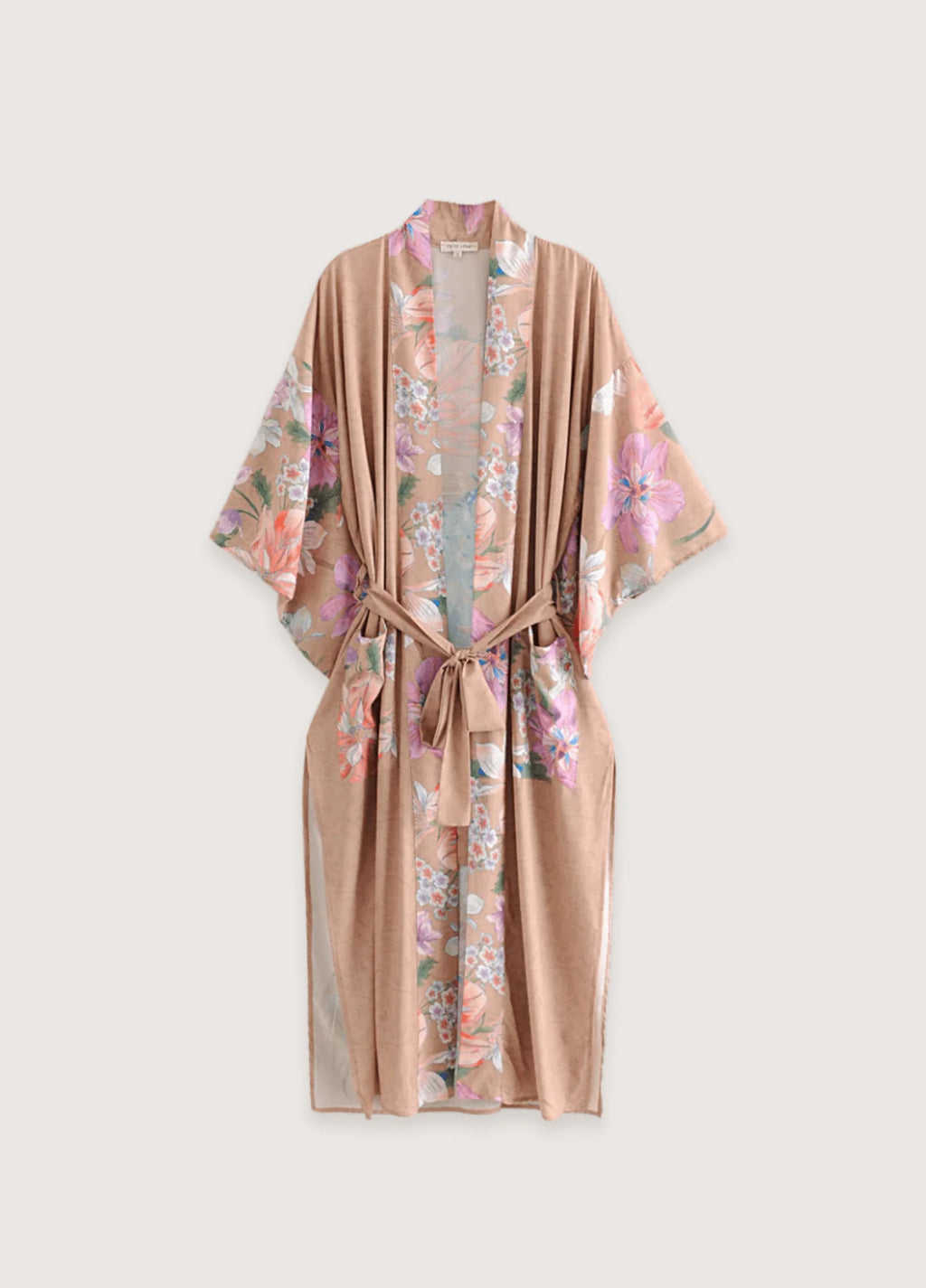 Kimono Long | Beige-Rose