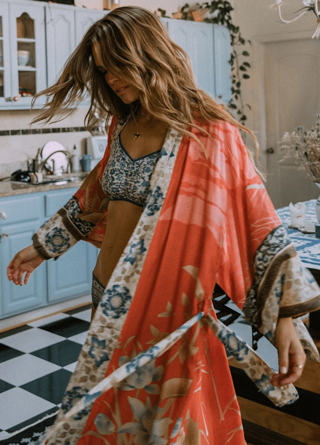 Kimono Long | Fleuri