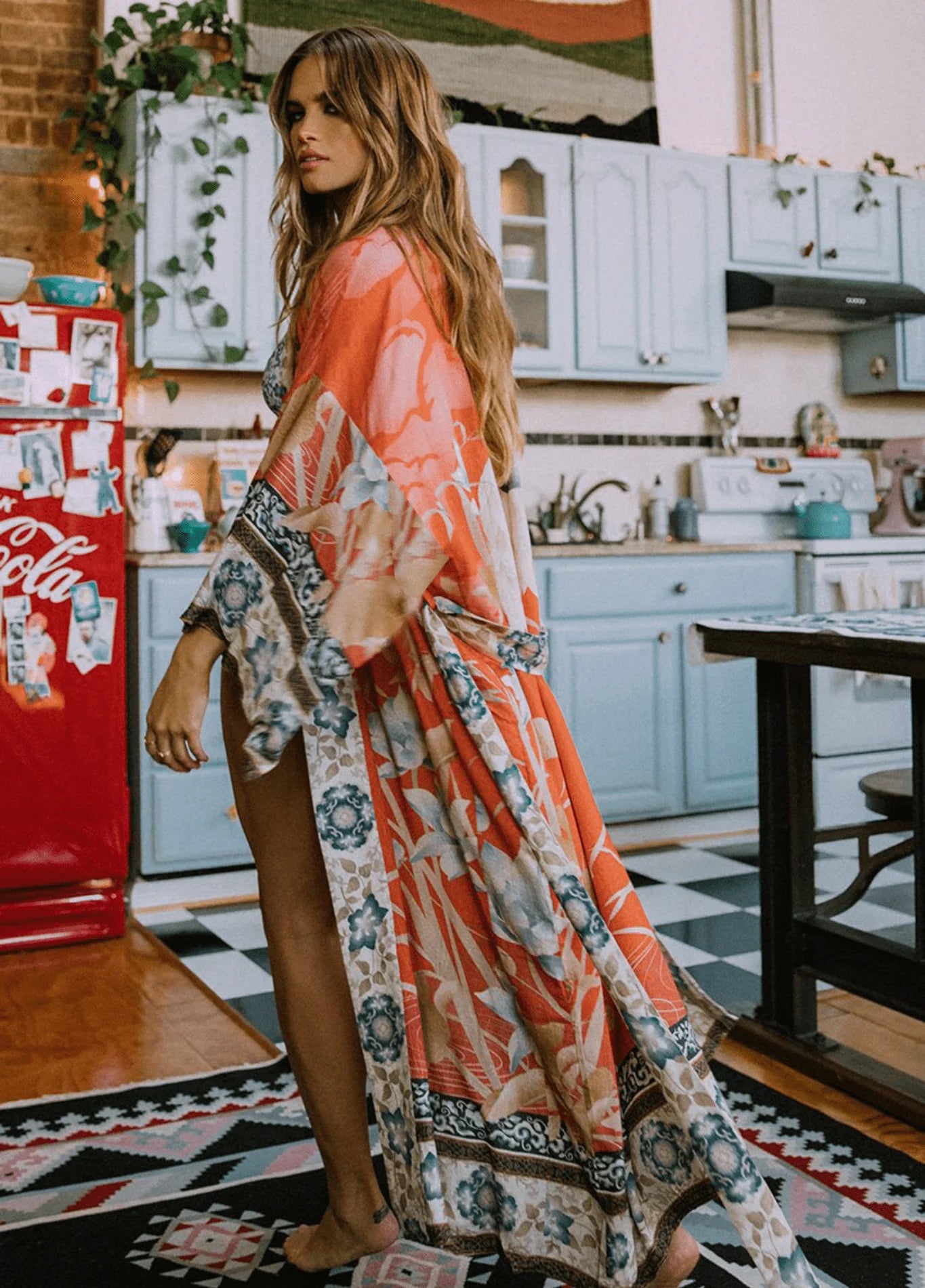 Kimono Long | Fleuri
