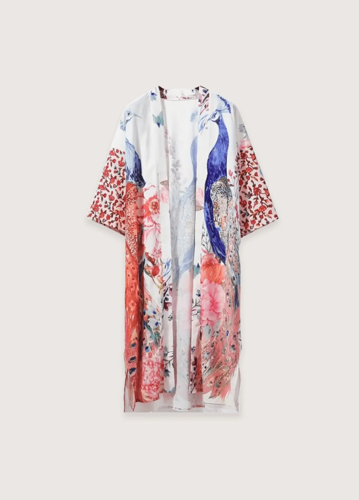 Kimono Long Fleuri