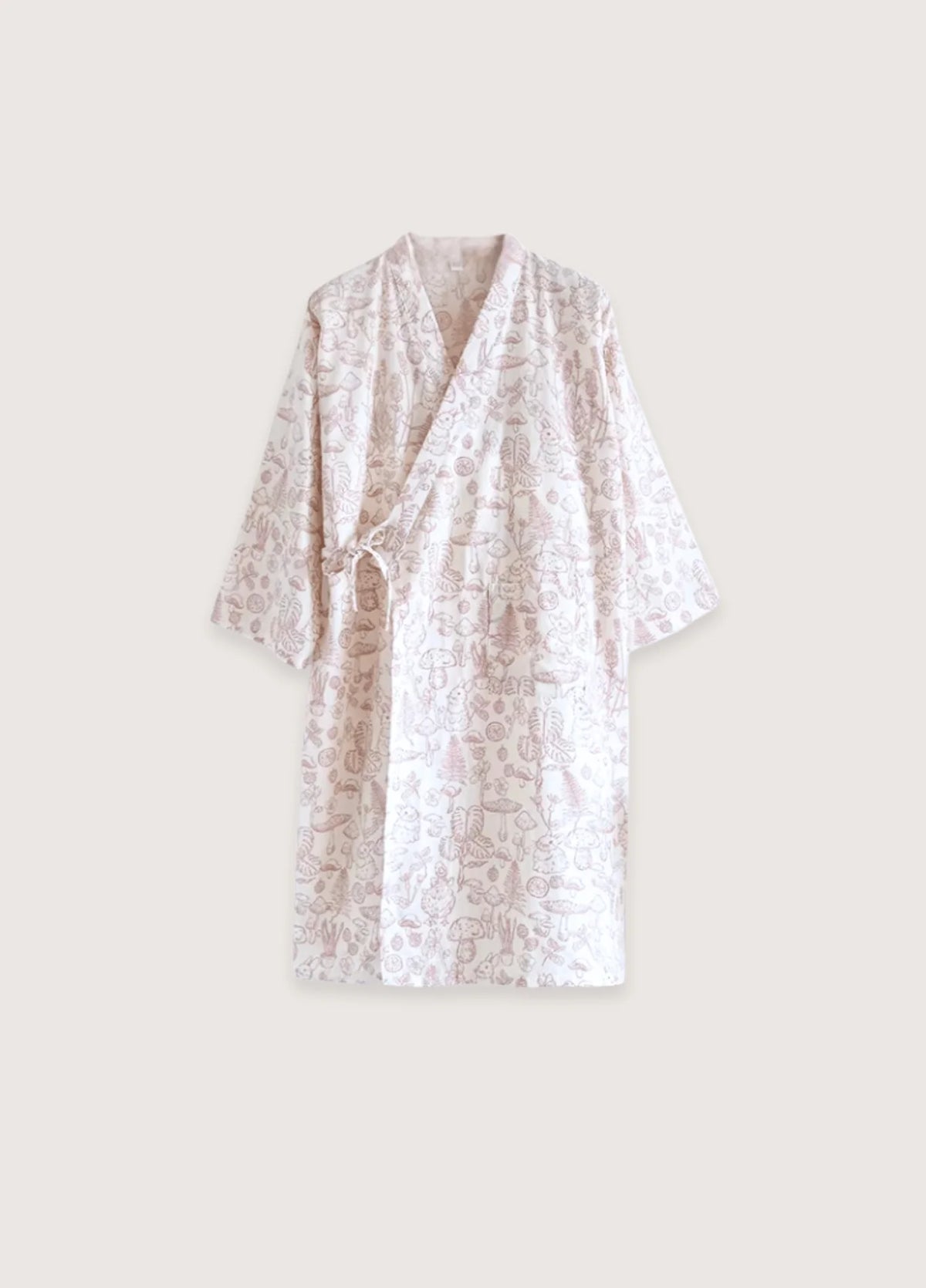 Peignoir Kimono Femme Coton