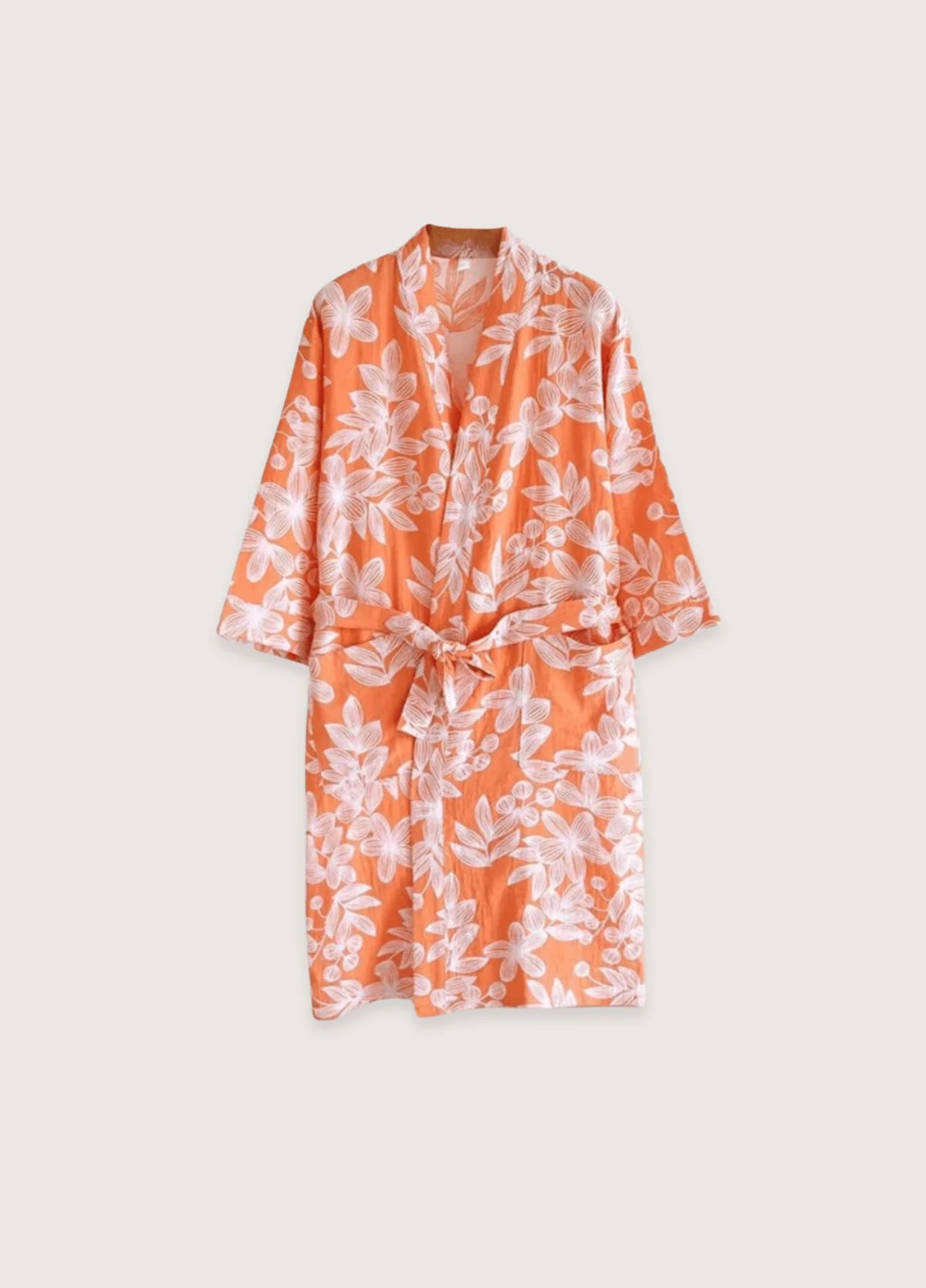 peignoir kimono femme fleuri
