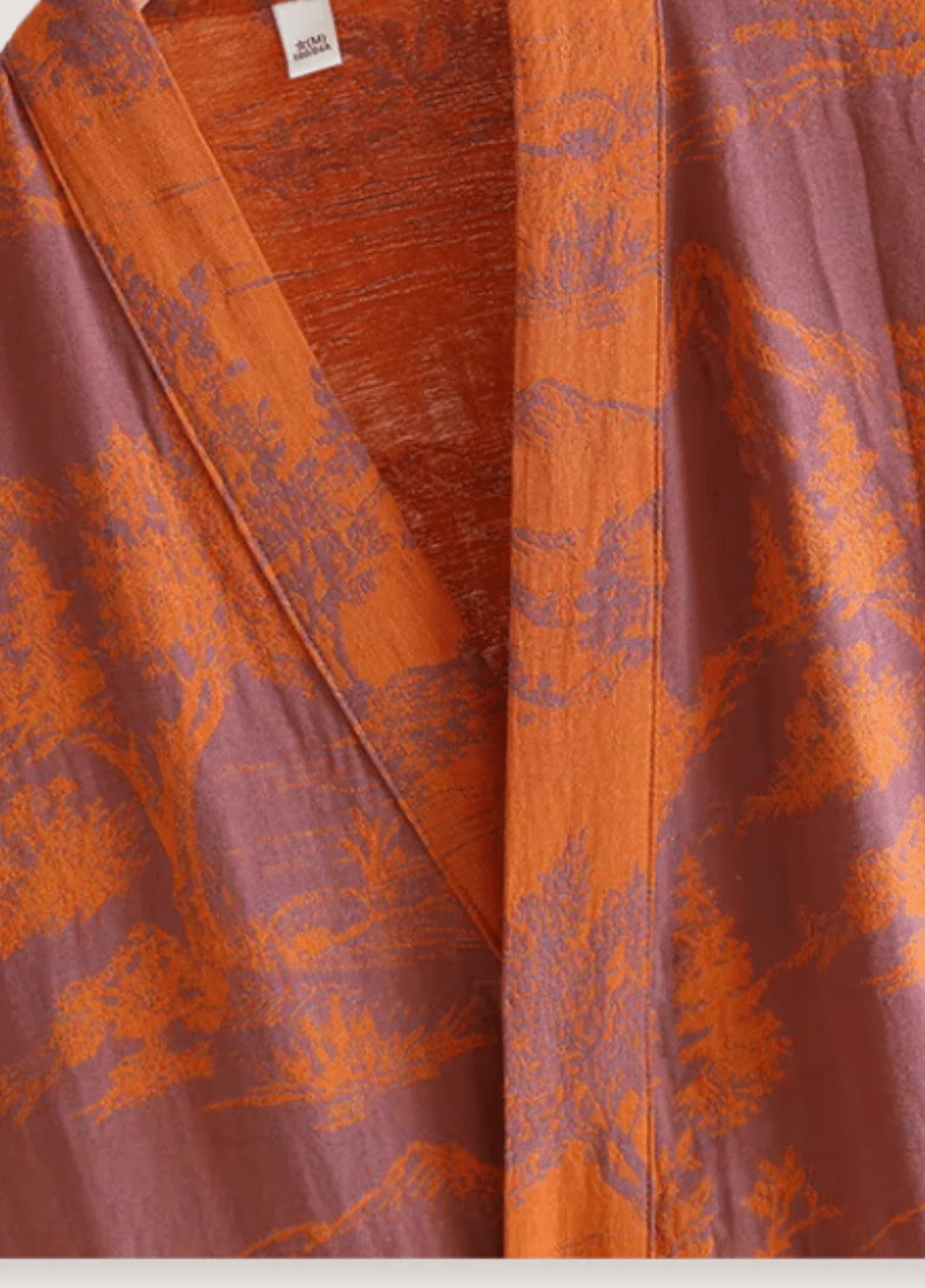 Peignoir Kimono | Orange