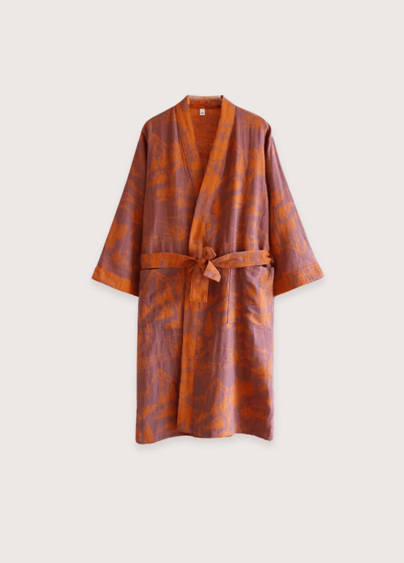 Peignoir Kimono | Orange