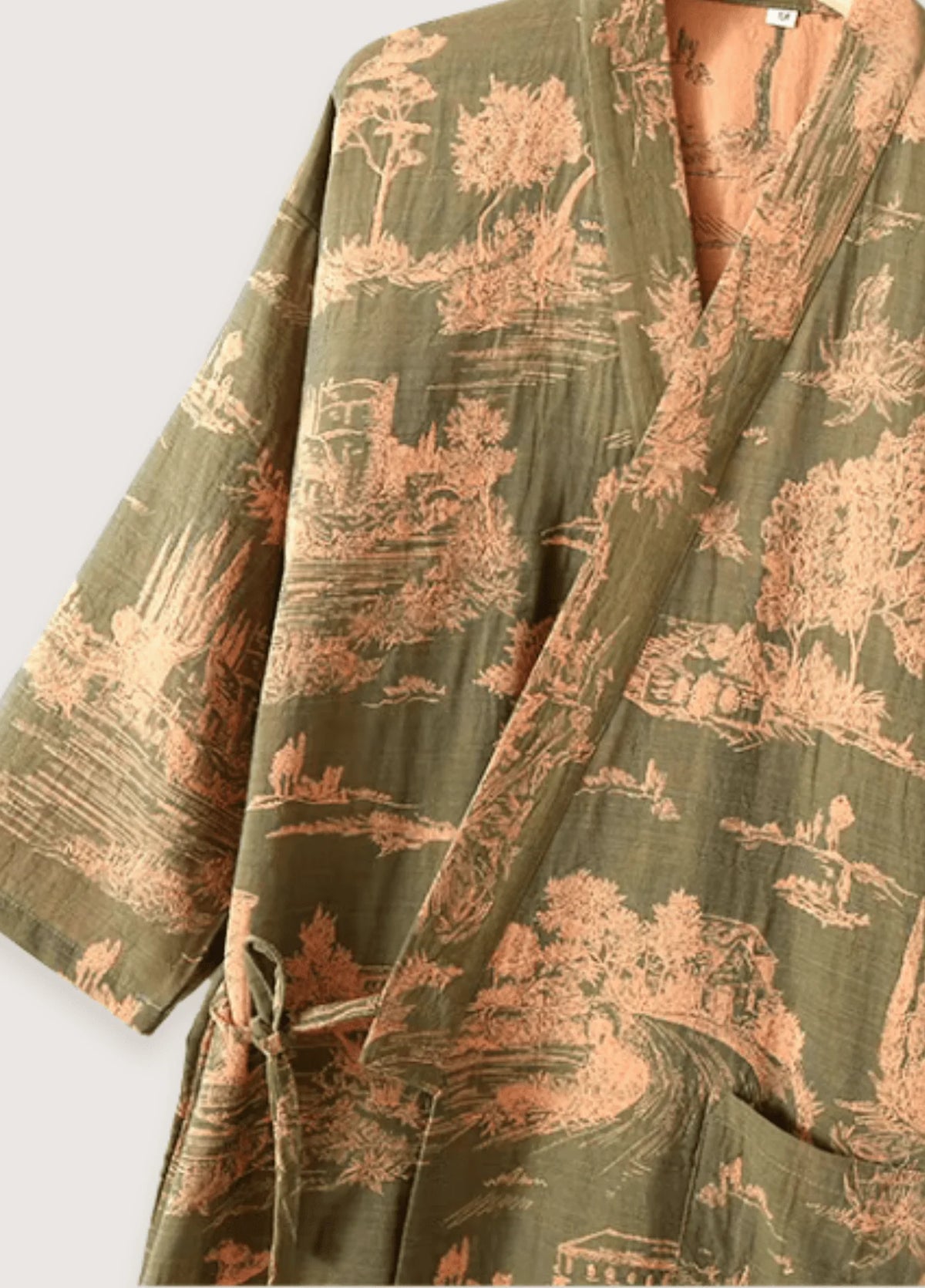peignoir kimono homme
