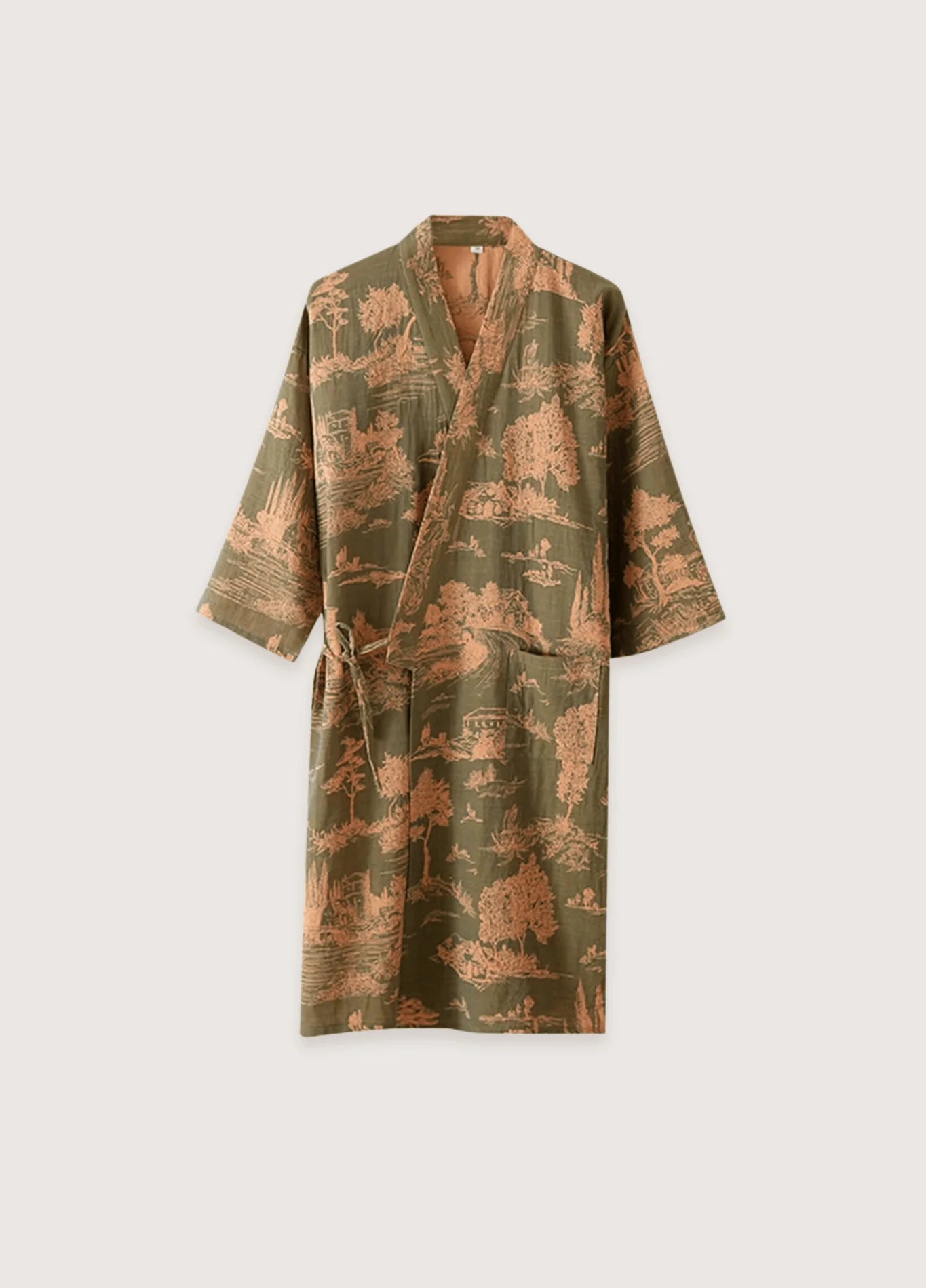 Peignoir Kimono Homme | Vert