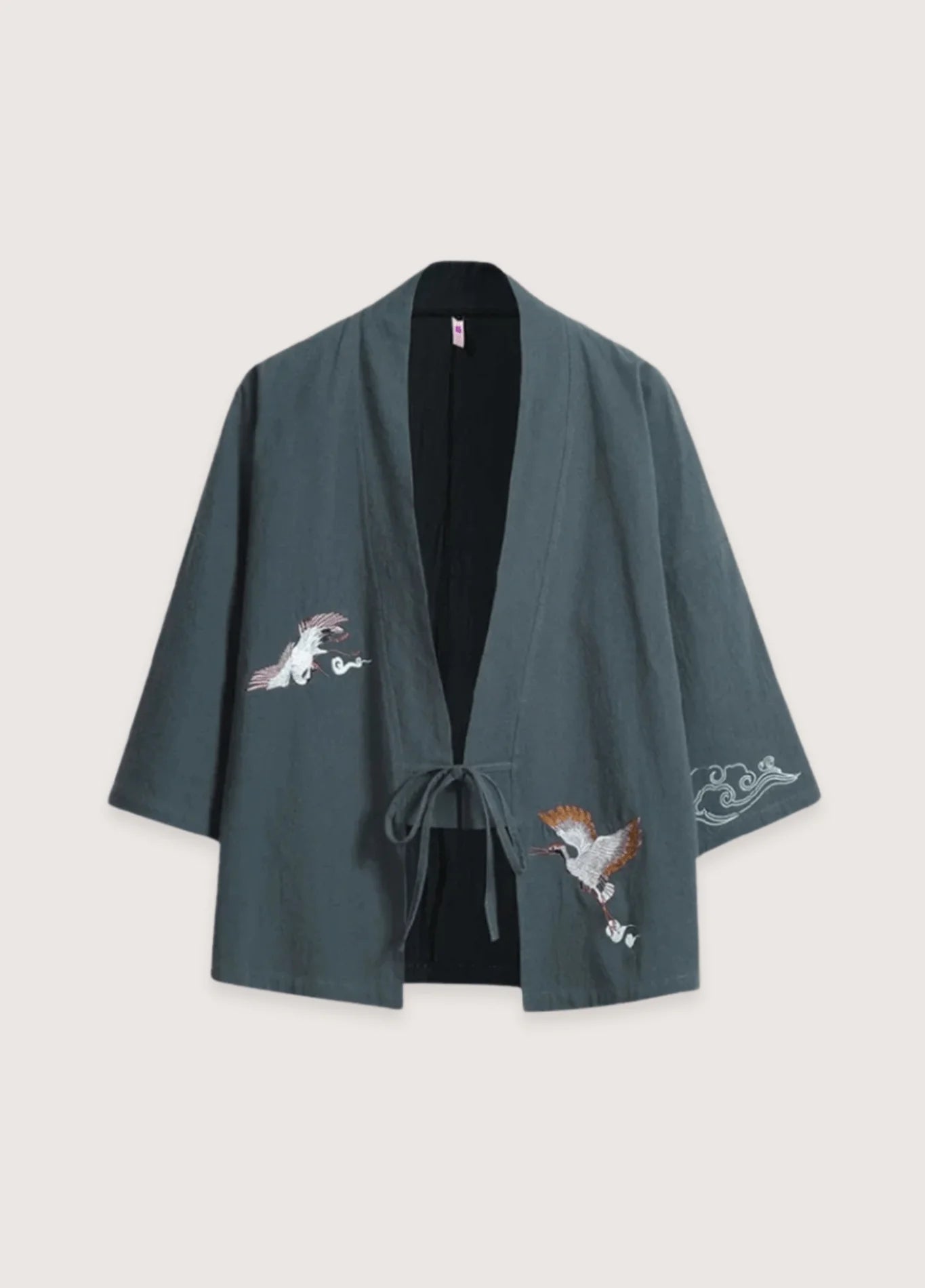 Chemise Kimono | Grise