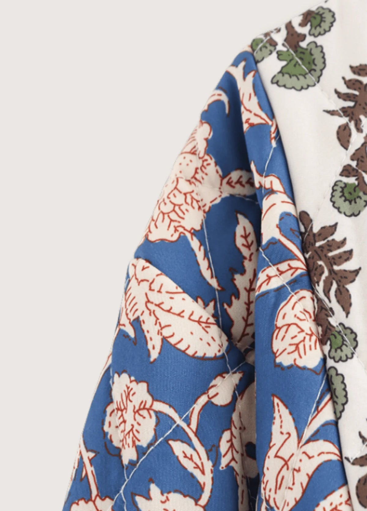 Veste Matelassé Kimono Femme