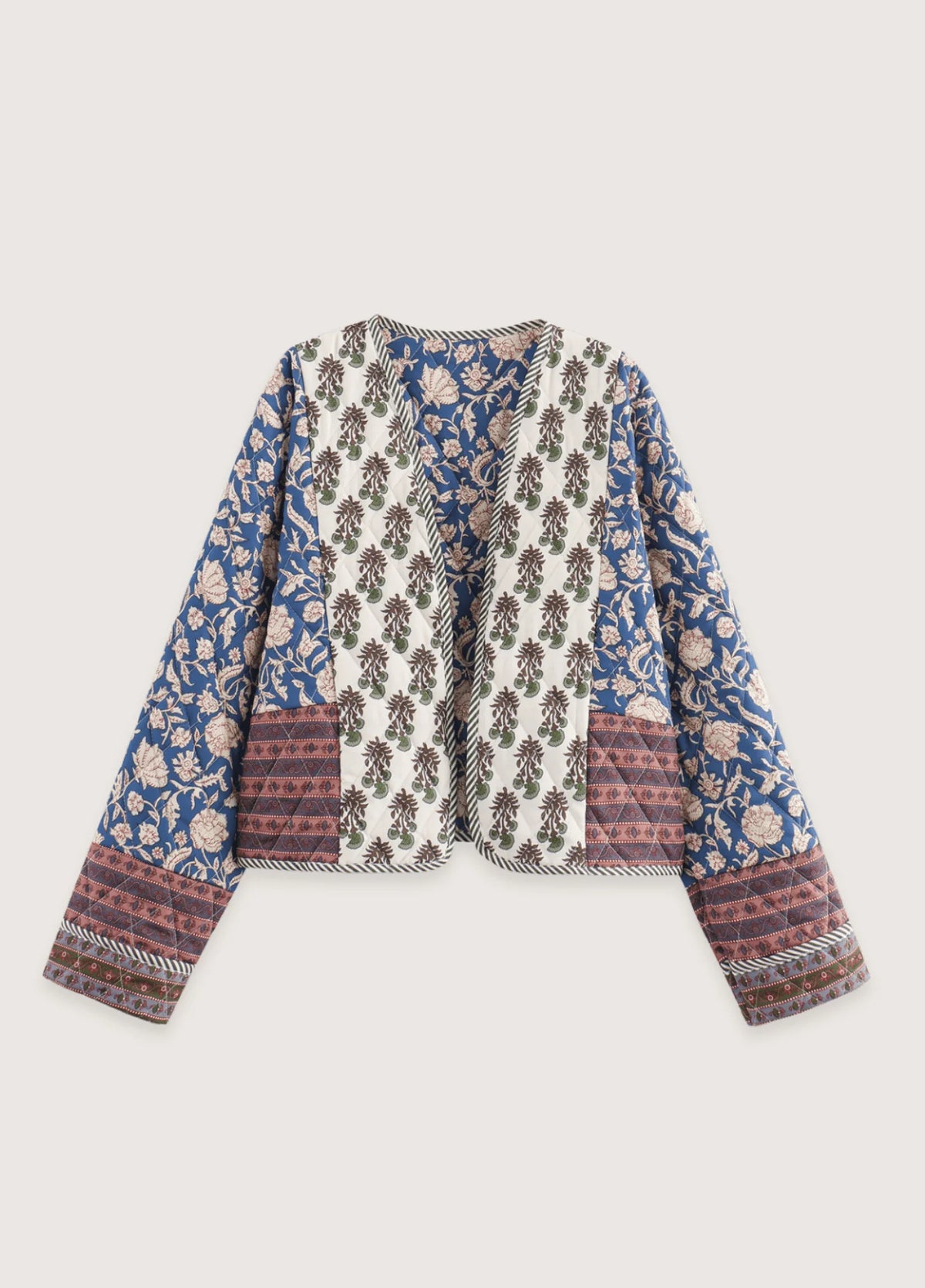 Veste Matelassé Kimono Femme